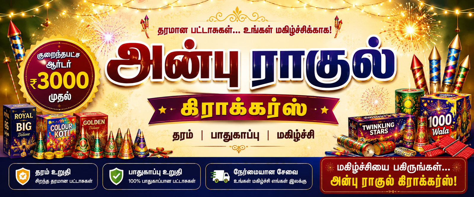 Anbu Rahul Crackers